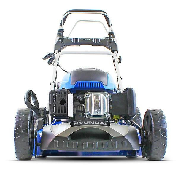 Hyundai 20 / 51cm 196cc Cut Self Propelled Electric Start Petrol Lawnmower And Extras