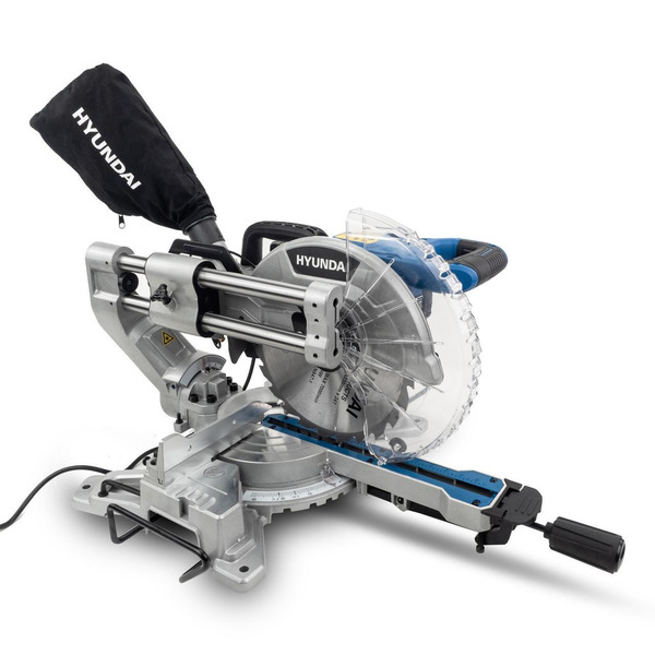 Hyundai 2000W Sliding Mitre Saw 255mm Blade & Vacuum Cleaner 1200W Bundle