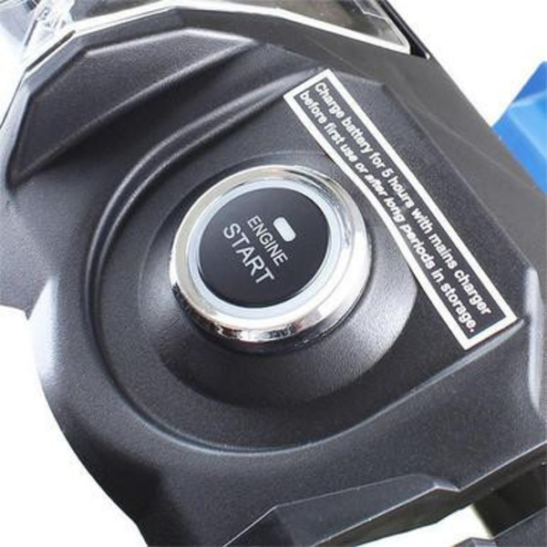 Hyundai 21'' / 53cm 224cc 4-in-1 Electric-Start Self-Propelled Petrol Lawnmower, Mulch, Rear & Side Discharge, Hose Connector | HYM530SPE