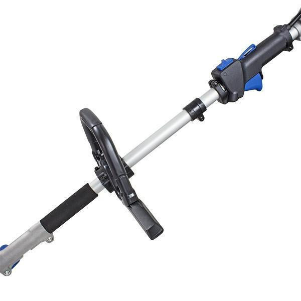 Hyundai 52cc Petrol Pole Saw Pruner Chainsaw 2.7m Long Reach 260mm Cutting Width & GardenTek Folding Trolley on Wheels, Garden Trolley 120kg | HYPS5200X+GTW220