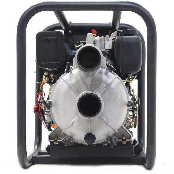 Hyundai Diesel Dirty Water Pump 3in Electric Start + 2 Hoses