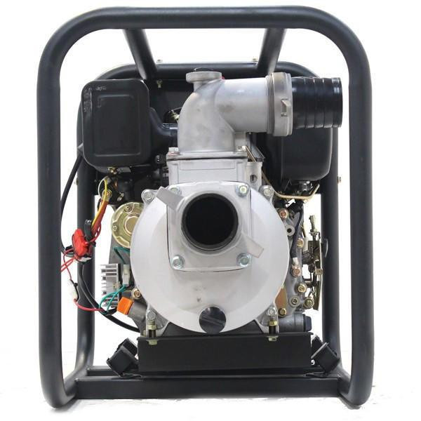 Hyundai Diesel Water Pump Electric Start Commercial 60,000 L/HR + 2 Hoses