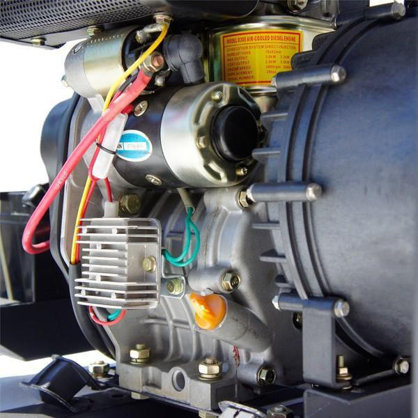 Hyundai Water Pump Chemical Seawater Diesel 2in Electric Start with 2x Hoses