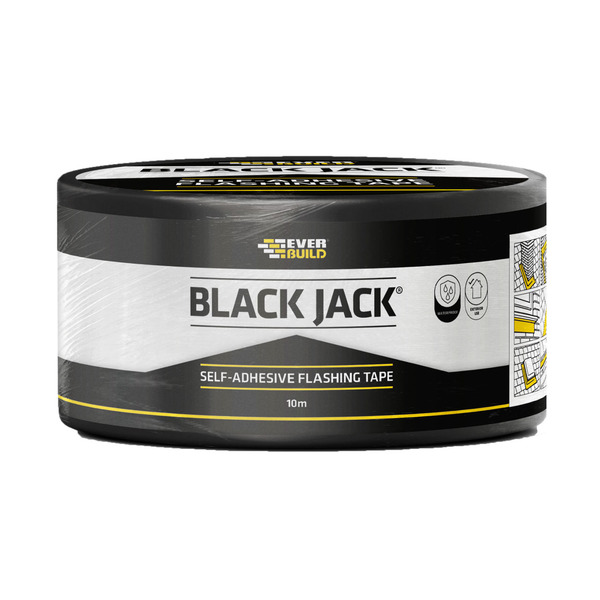 Everbuild Black Jack Flashing Tape 150MM x 10MTR - 482960