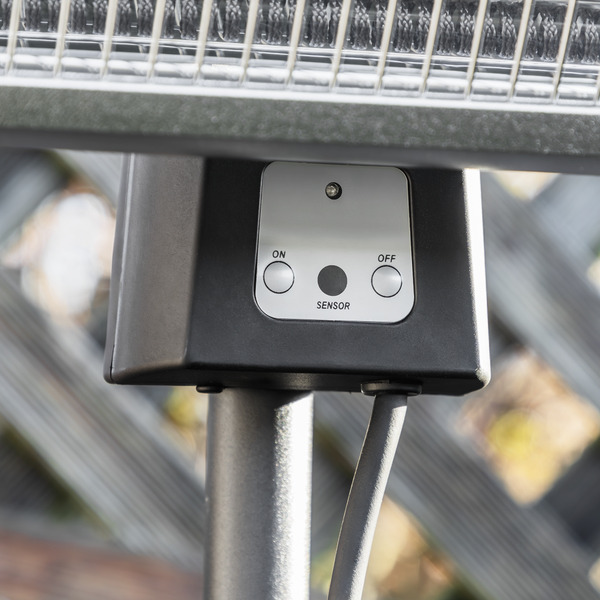 Sealey IFSH1809R High Efficiency Carbon Fibre Infrared Patio Heater with Telescopic Floor Stand 1800W/230V