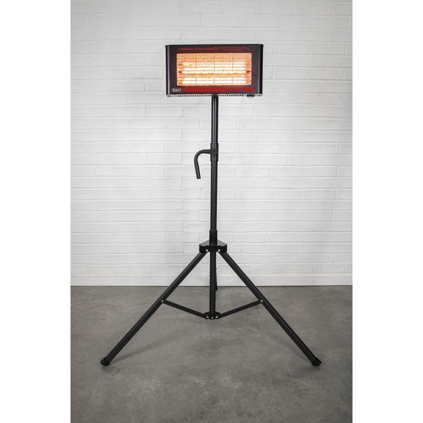 Sealey Infrared Quartz Heater with Tripod Stand 230V 1.2kW