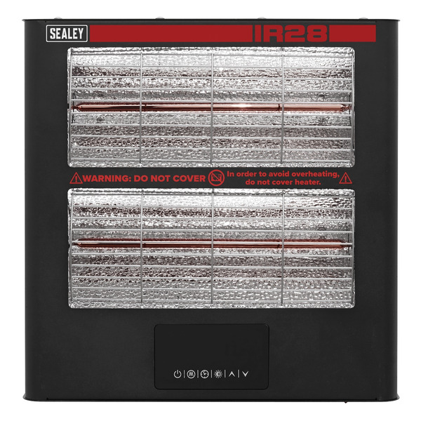 Sealey Wall Mounting Infrared Quartz Heater 2.8kW/230V