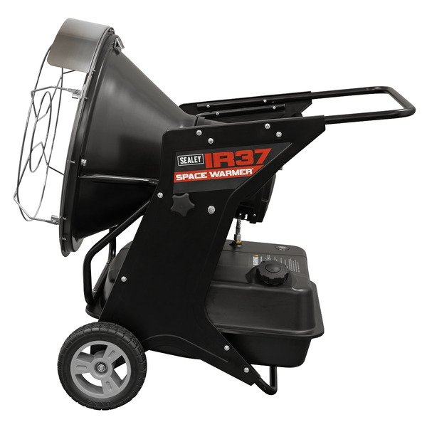 Sealey IR37 Space Warmer® Infrared Kerosene/Diesel Heater with Wheels 136,000Btu/hr