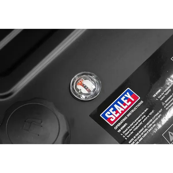 Sealey IR37 Space Warmer® Infrared Kerosene/Diesel Heater with Wheels 136,500Btu/hr