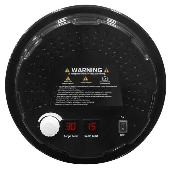 Sealey IR37 Space Warmer® Infrared Kerosene/Diesel Heater with Wheels 136,500Btu/hr