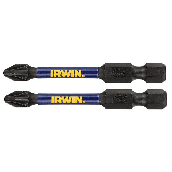 IRWIN® IRWIW6061401 Impact Pro Performance Screwdriver Bits PZ2 57mm (Pack 2)