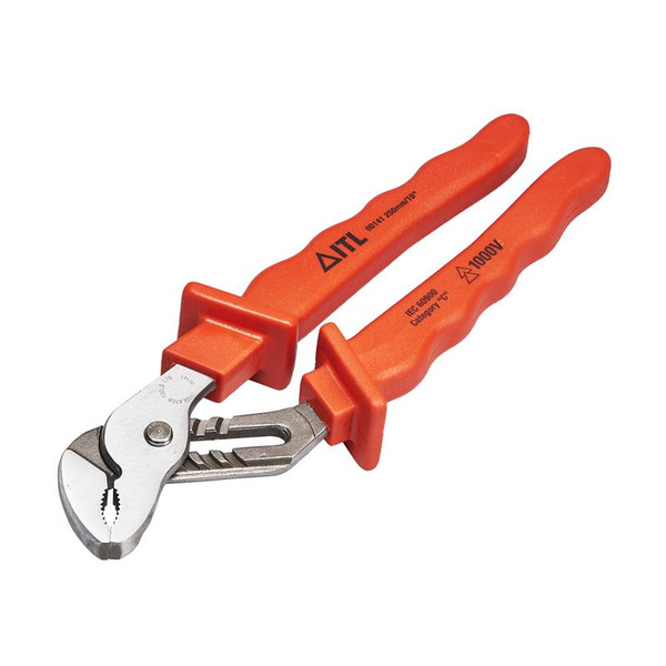 ITL00141 ITL Insulated Insulated Water Pump Pliers 250mm