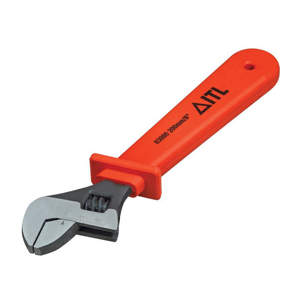 ITL03000 ITL Insulated Insulated Adjustable Wrench 200mm (8in)