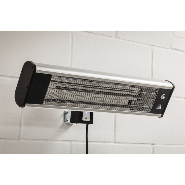 Sealey IWMH1809R High Efficiency Carbon Fibre Wall Mounting Infrared Heater 1800W/230V