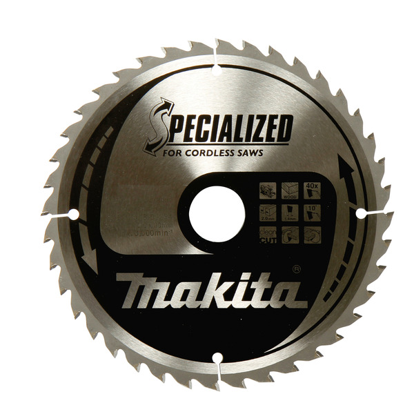 Makita B-32926 190x30mm 24T Specialized Circular Saw Blade B-09195