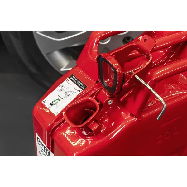 Sealey JC20 Jerry Can 20L - Red