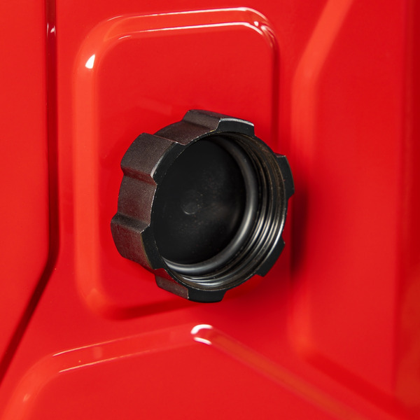 Sealey JC20SCR Screw Cap Metal Jerry Can 20L - Red