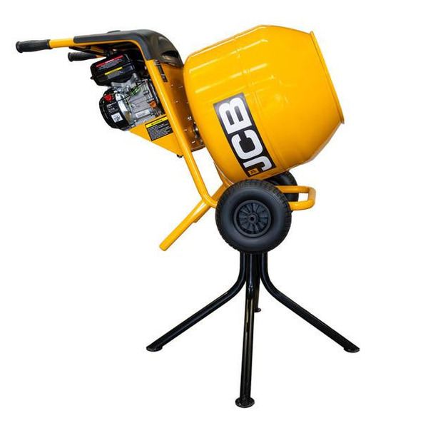 JCB Petrol 133cc 134L Seam Welded Cement Mixer 100L Working Capacity | JCB-CM150P