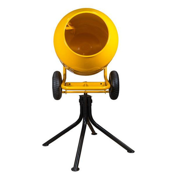 JCB Electric 230V 134L Seam Welded Cement Mixer 550W 100L Working Capacity | JCB-CM150E