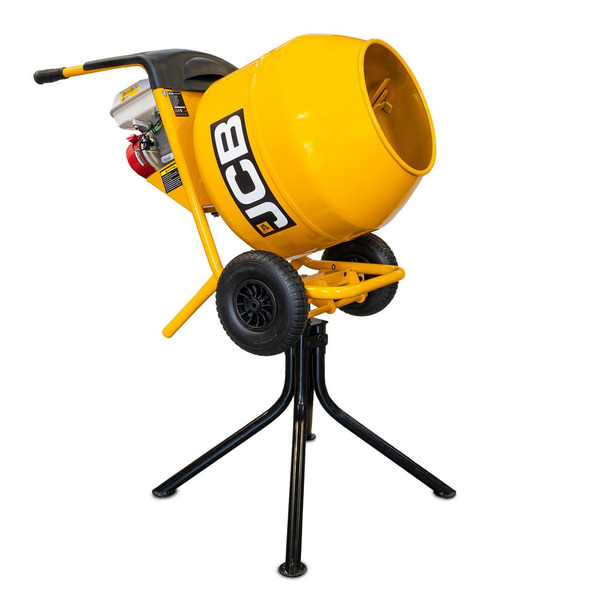 JCB Petrol 160cc 134L Seam Welded Cement Mixer 100L Working Capacity | JCB-CMH150P