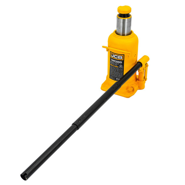 JCB 20 Tonne Heavy-Duty Automotive Hydraulic Bottle Jack, 525mm Maximum Lift | JCB-TH920001