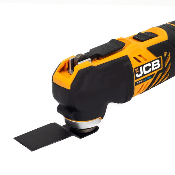 JCB 18V Cordless Multi-Tool, 2-5.0AH Li-Ion Battery Options, Quick Change Blade | 21-18MT-B