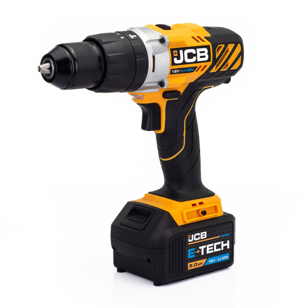 JCB 18V Combi Drill Multi Tool Kit 2x 5.0ah Lithium-Ion Batteries and super fast charger in 20 kit bag | 21-18MTCD-5