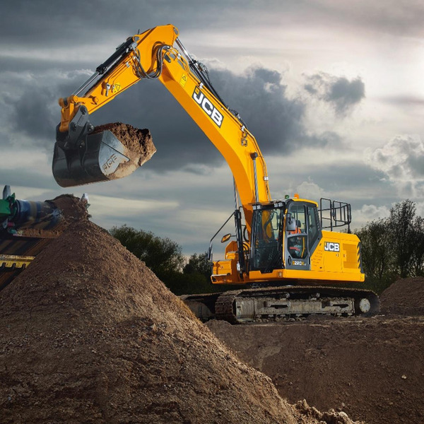 JCB 42'' Roller Cabinet and Top Tool Chest Stack with Excavator Wrap | JCBEXCSTACK