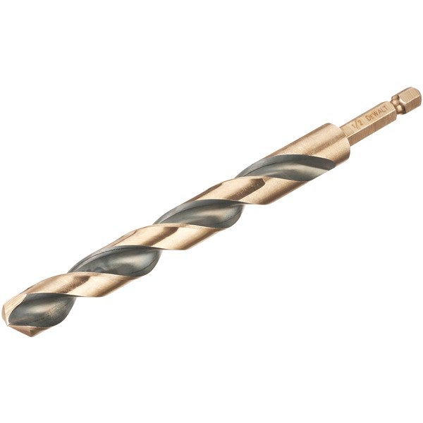 DeWalt 12.0MM BLACK AND GOLD HEX DRILL BIT
