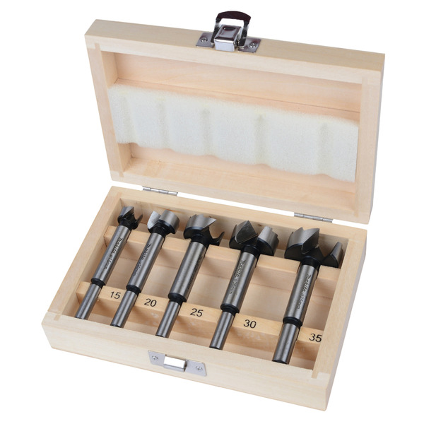 Makita D-47363 5 Piece Forstner Drill Bit Set