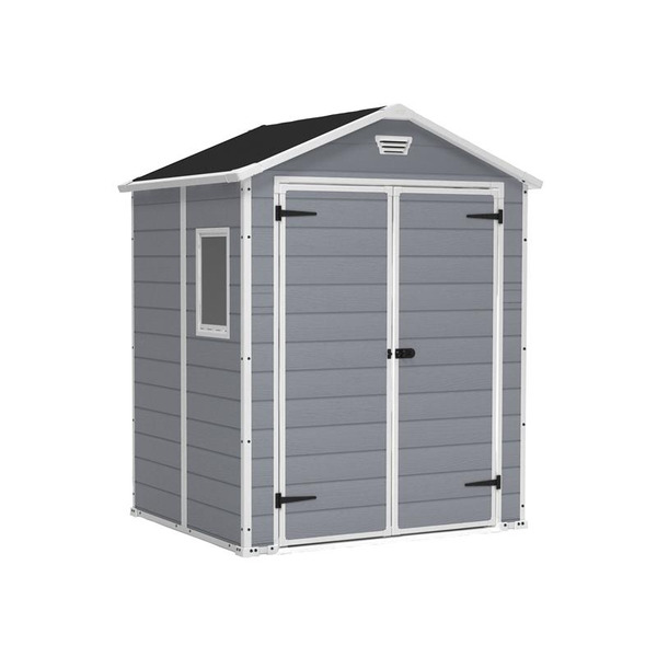 Keter KET230255 Manor Shed Grey 6 x 5ft