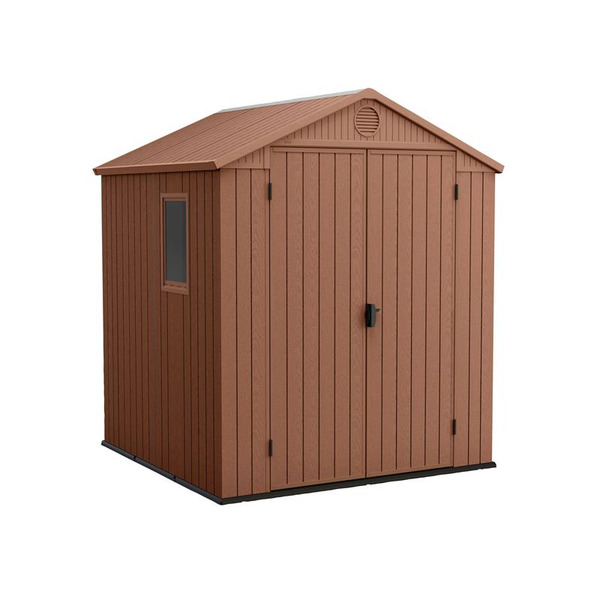 Keter KET252003 Darwin Shed Brown 6 x 6ft