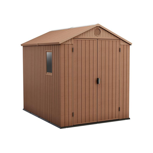 Keter KET252004 Darwin Shed Brown 6 x 8ft
