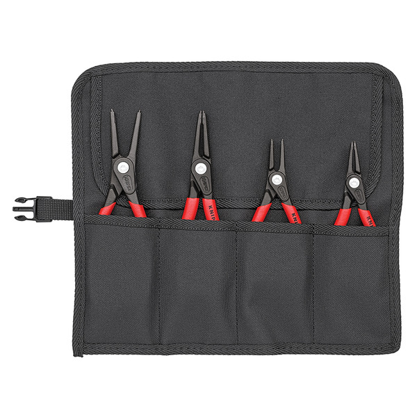 00 19 57 Precision Circlip Pliers Set in Roll, 4 Piece