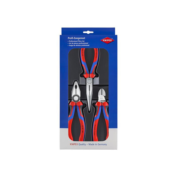 KNIPEX 00 20 11 Assembly Pack Pliers Set, 3 Piece