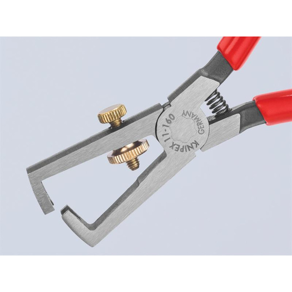 11 01 160 Insulation Stripping Pliers Plastic Coated Grip 160mm