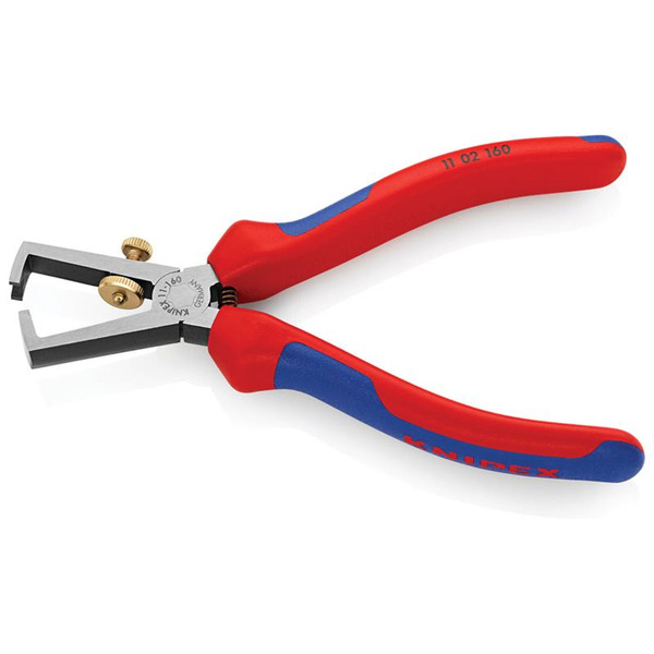 KNIPEX 11 02 160 Insulation Stripping Pliers Multi-component Grip 160mm
