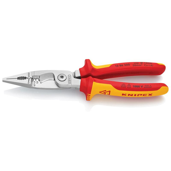 VDE Multifunctional Installation Pliers 200mm