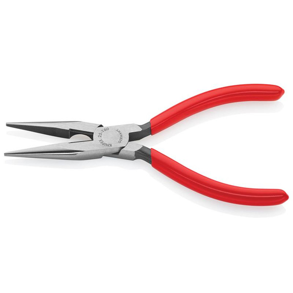 25 01 160 Snipe Nose Side Cutting Pliers  Plastic Coated Grip 160mm