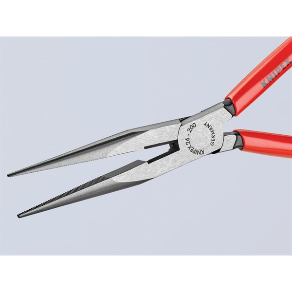26 11 200 Snipe Nose Side Cutting Pliers Plastic Coated Grips 200mm (8in)