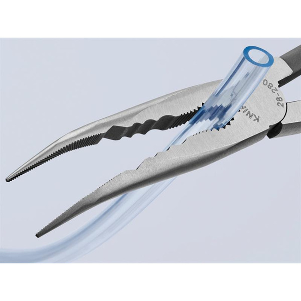28 81 280 Long Reach Bent Needle Nose Pliers 280mm