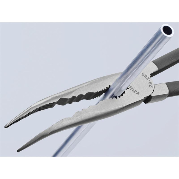 28 81 280 Long Reach Bent Needle Nose Pliers 280mm