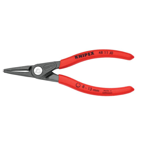 KNIPEX 48 11 J0 Precision Circlip Pliers Internal Straight 8-13mm