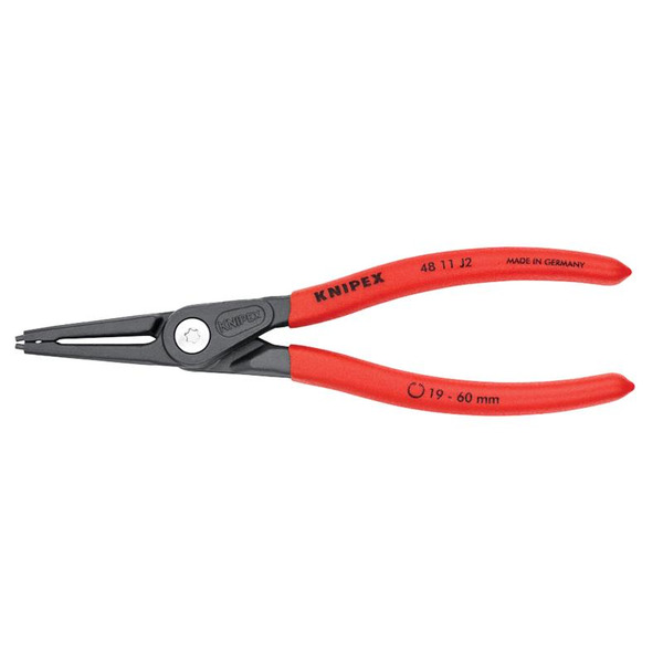 KNIPEX 48 11 J2 Precision Circlip Pliers Internal Straight 19-60mm