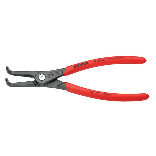 49 21 A31 Precision Circlip Pliers External 90 Bent Tip 40-100mm