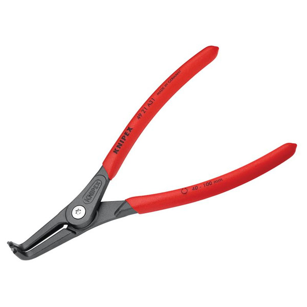 49 21 A31 Precision Circlip Pliers External 90 Bent Tip 40-100mm