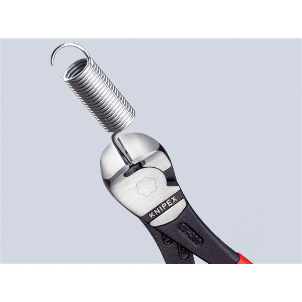 KNIPEX 67 01 160 High Leverage End Cutting Nipper 160mm