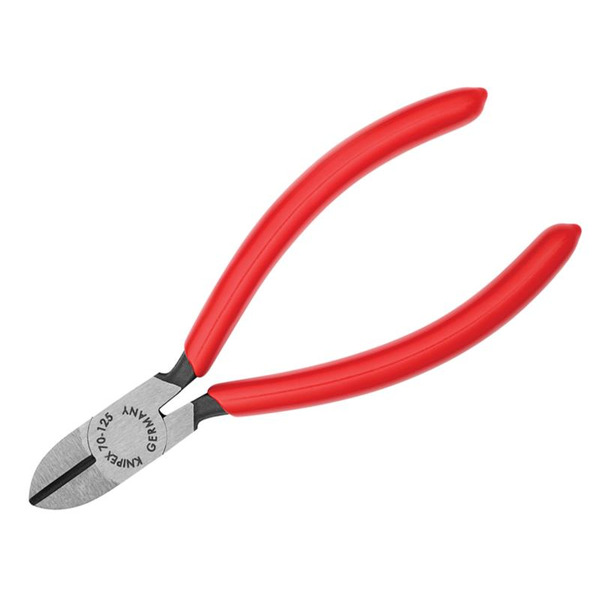70 01 125 Diagonal Cutters Plastic Coated Grip 125mm