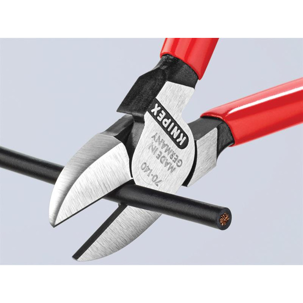 70 01 140 Diagonal Cutters Plastic Coated Grip 140mm