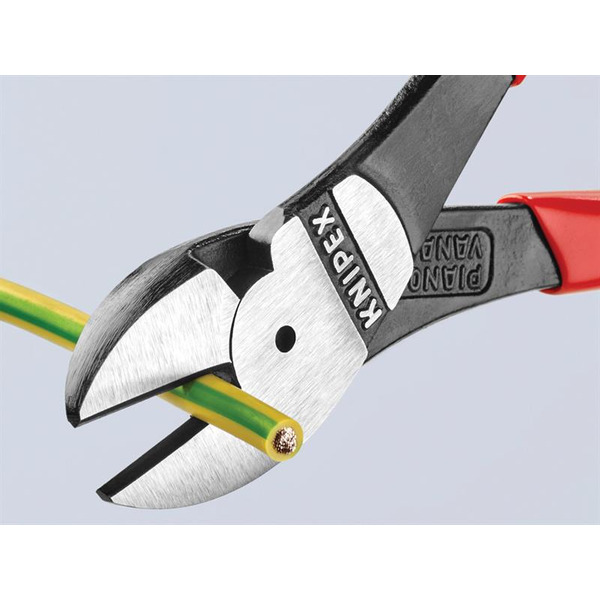 74 01 160 High Leverage Diagonal Cutters Plastic Coated Grips 160mm